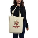 Mahogany Mango Camping Tree Eco Tote Bag