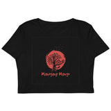 Mahogany Mango Treehouse Organic Cotton Crop Top
