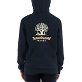 Mahogany Mango Camping Tree American Apparel Zip Up Hoodie